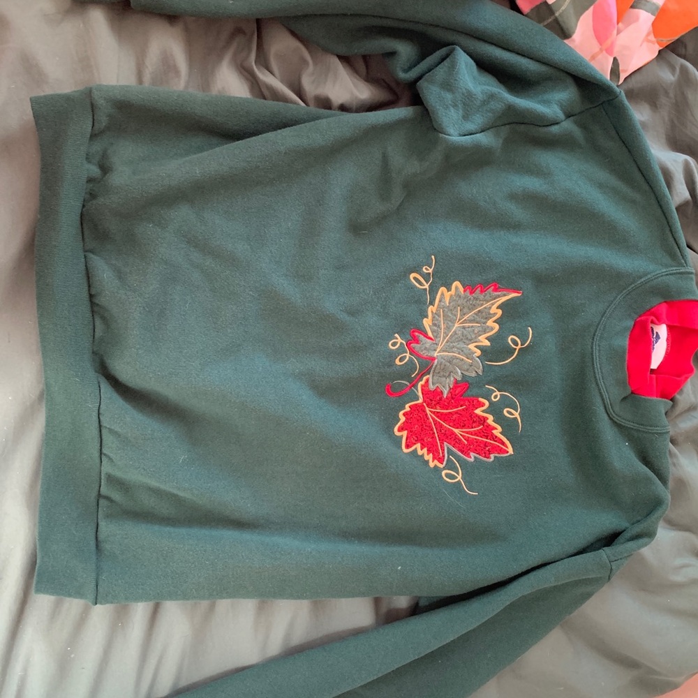 Pleasant Shade Fall Leaf L Sweatshirt